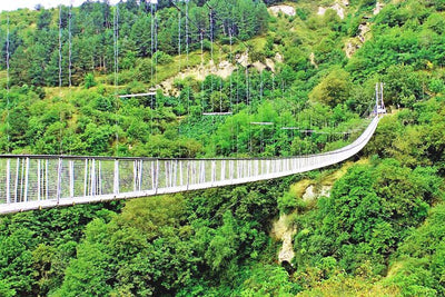 Khndzoresk Swinging Bridge and Cave Village